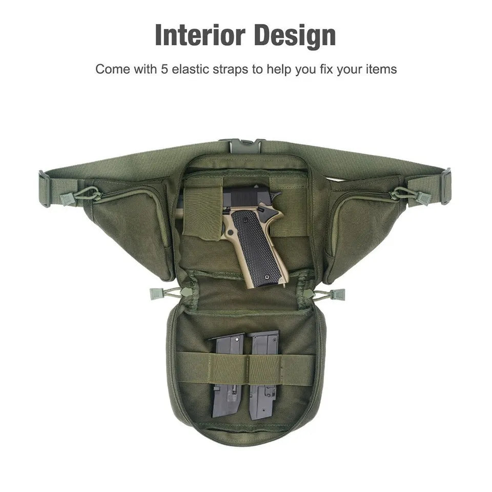 Tactical Waist Pack - Concealed Carry Fanny Pack Holster