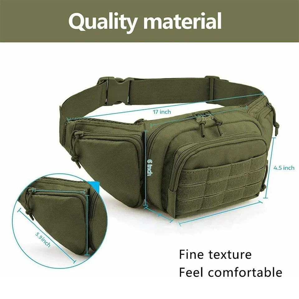 Tactical Waist Pack - Concealed Carry Fanny Pack Holster