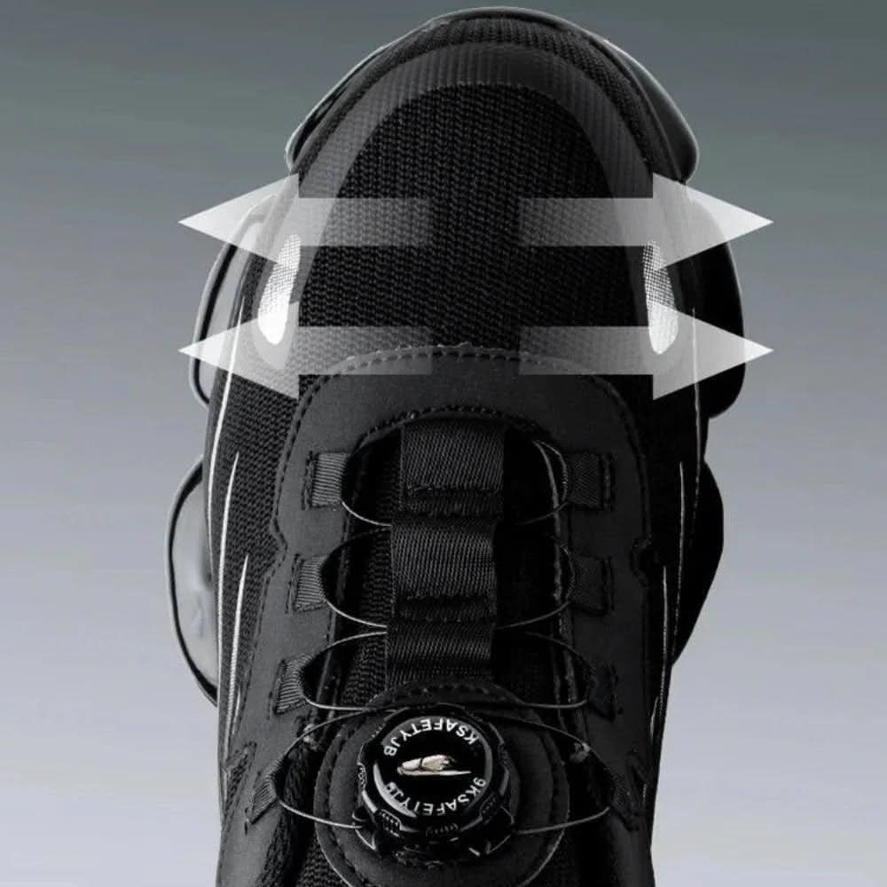 Safety Shoes Mens Sneakers Work Breathable Mesh Non Slip Outdoor Resistant
