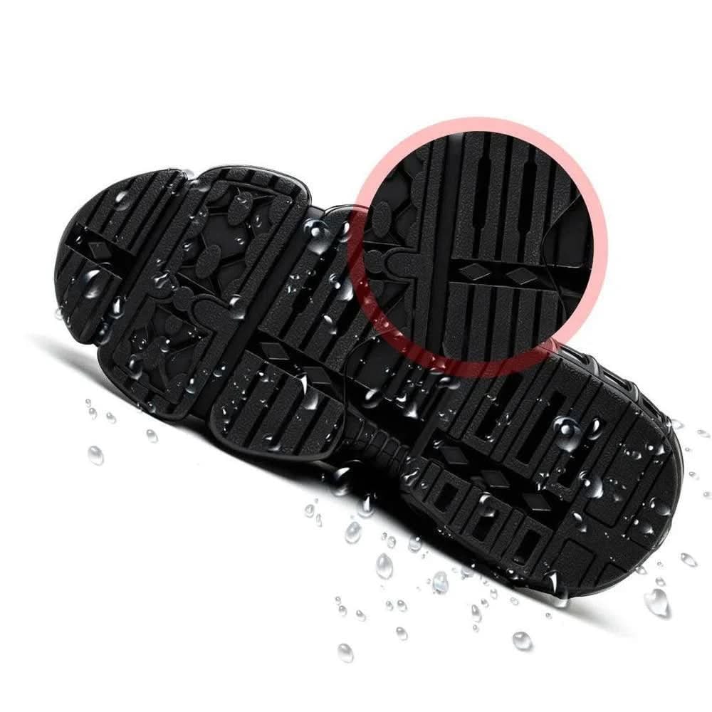 Safety Shoes Mens Sneakers Work Breathable Mesh Non Slip Outdoor Resistant