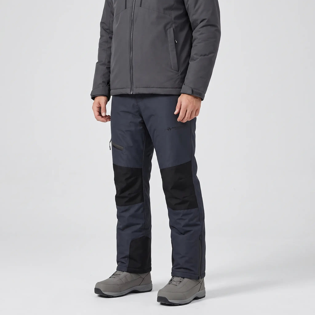 Men's Ski Trousers - Detachable Bib - Insulated Windproof Snowsports