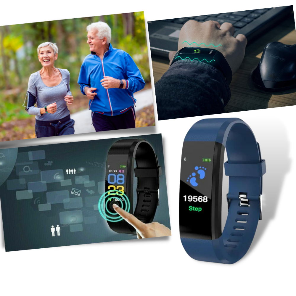 Smartwatch for Seniors - Advanced Health Tracking and Easy to Use
