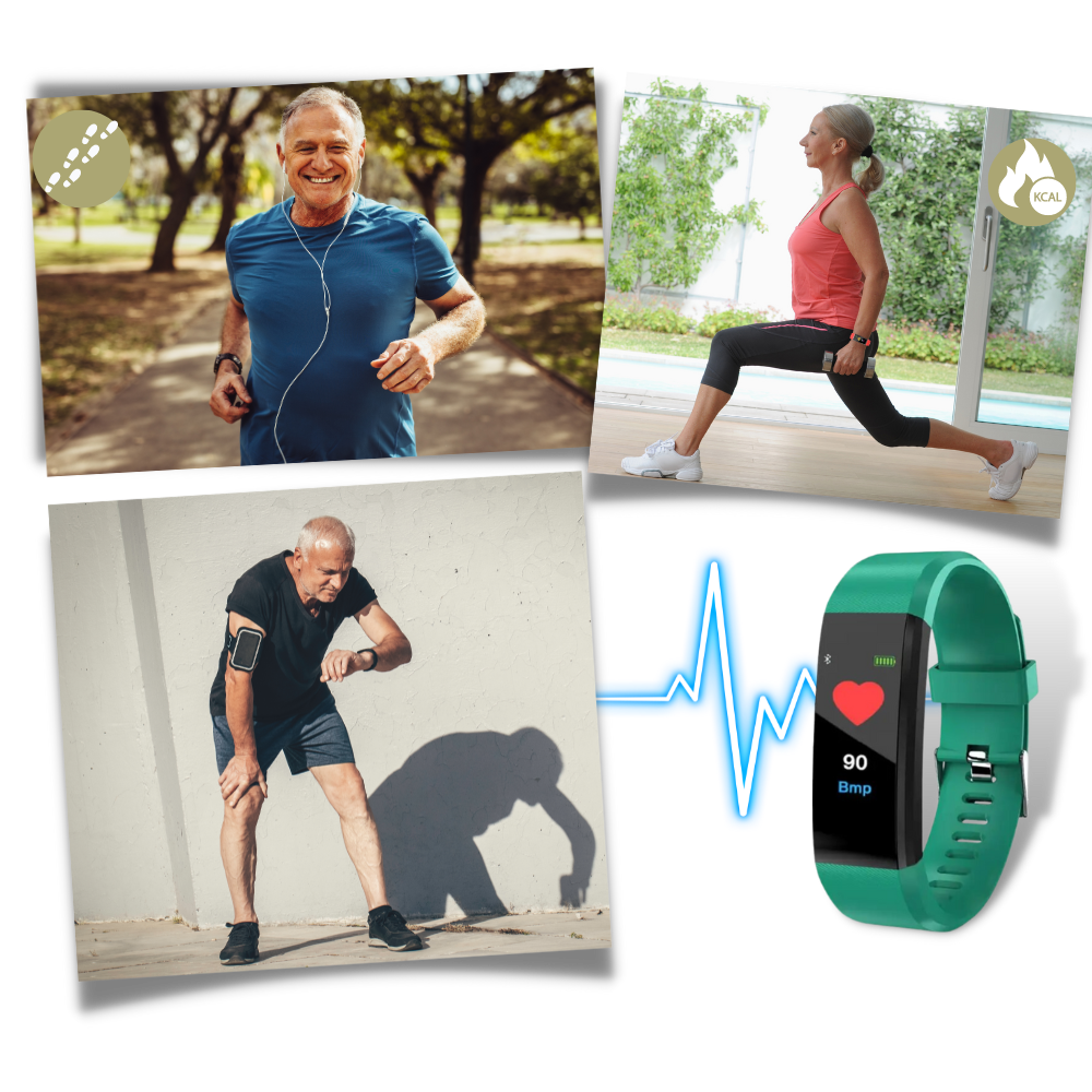 Smartwatch for Seniors - Advanced Health Tracking and Easy to Use