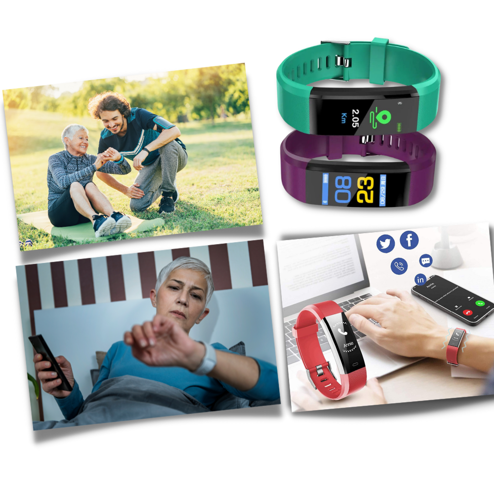 Smartwatch for Seniors - Advanced Health Tracking and Easy to Use