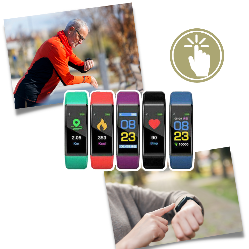 Smartwatch for Seniors - Advanced Health Tracking and Easy to Use