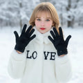 SNOWVEL EASYGLOVE – Plush Winter Gloves for Windproof Outdoor Warmth