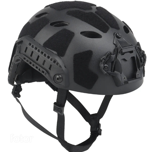 Lightweight FAST Helmet with NVG Mount & Side Rails – Airsoft & Paintball Protective Gear