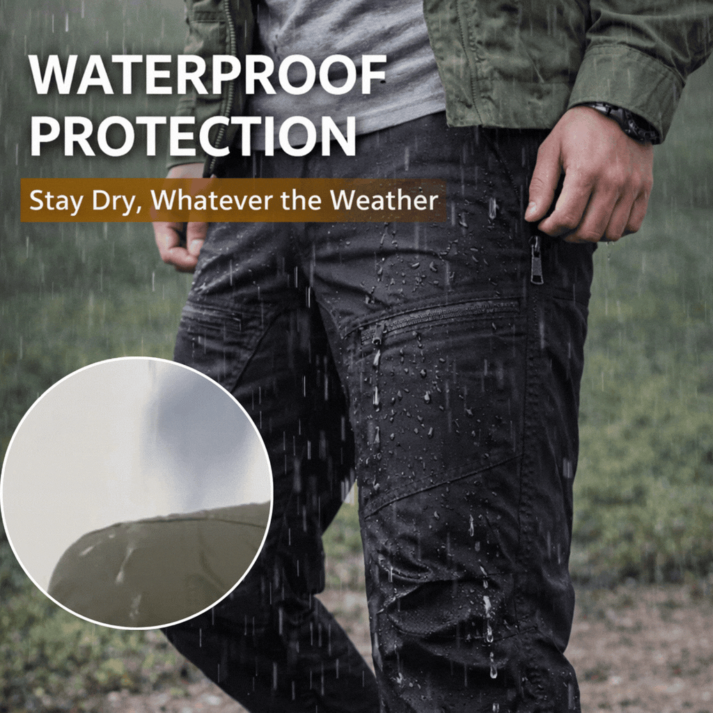 Men's Urban Pro Stretch Tactical Trousers – Waterproof Outdoor Work Trousers