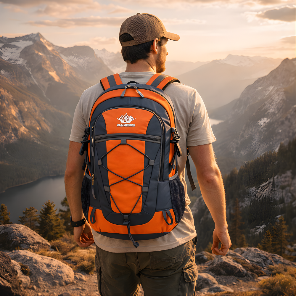 Lightweight 30L Hiking Backpack – Water-Resistant Daypack for Outdoor Use