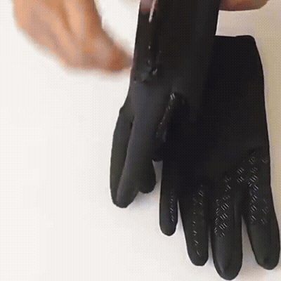 Winter Cycling Gloves Waterproof with Touchscreen Fingertips and Fleece Lining