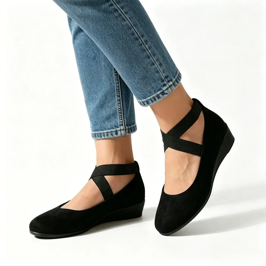Women’s Comfort Arch Support Flats – Lightweight Comfort Shoes
