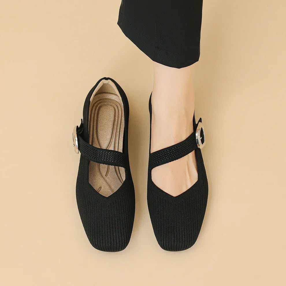 Women's Comfort Breathable Mary Jane Flats