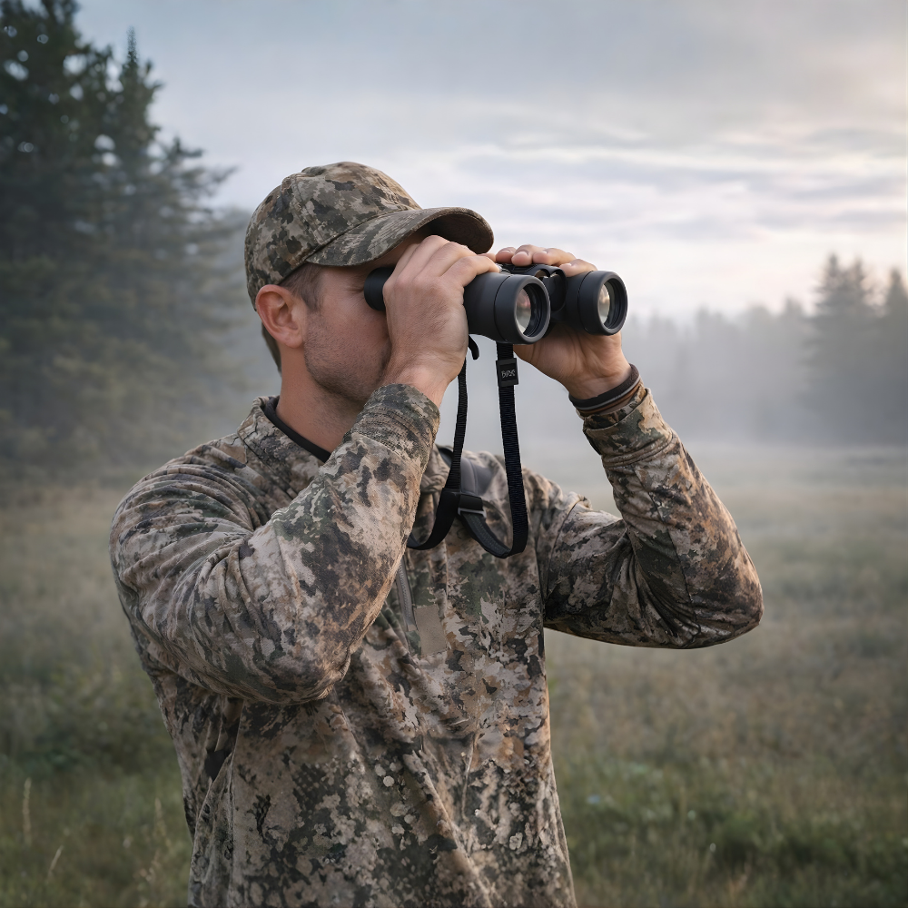 10x50 HD Binoculars - High Power Binoculars with Large Objective Lens for Bird Watching, Hunting and Outdoor Use
