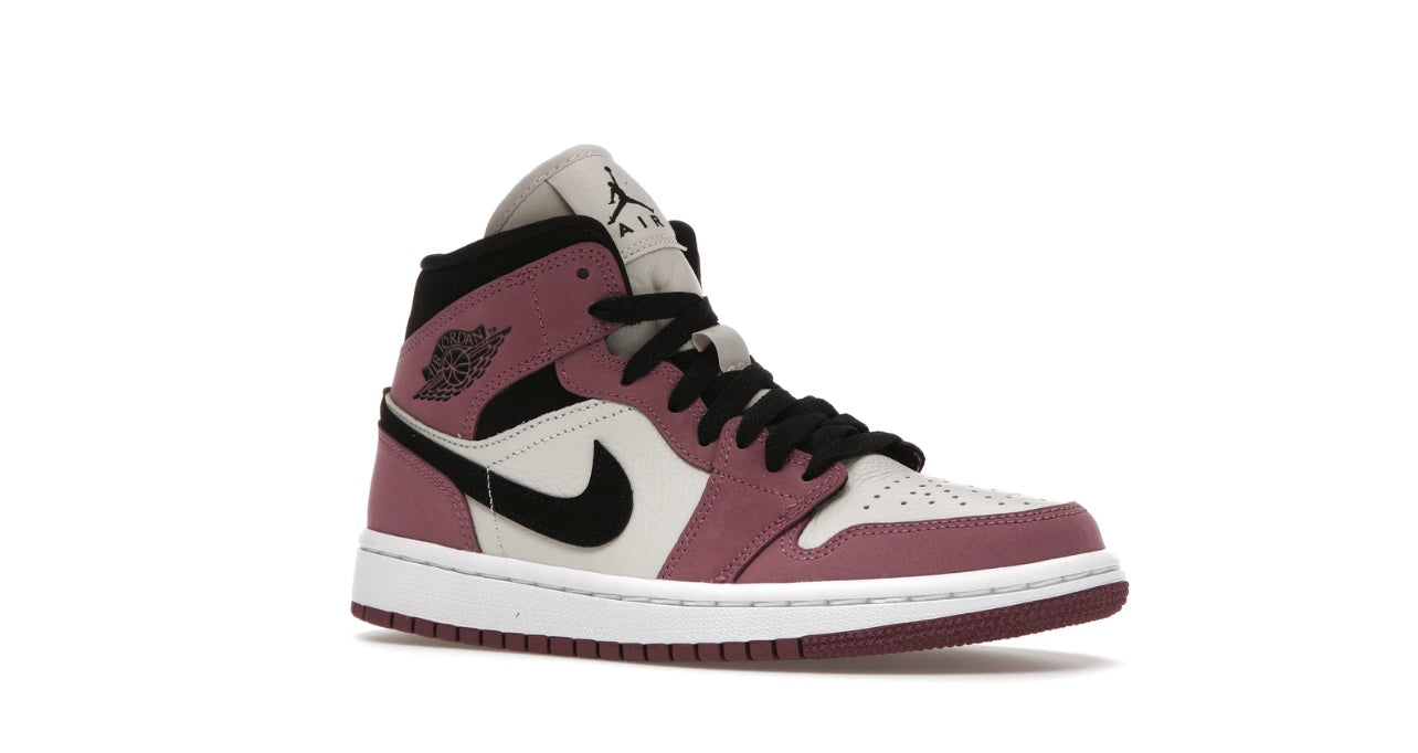 Air Jordan 1 Mid Light Mulberry - Le Site de la Sneaker