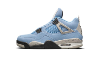 Jordan 4 Retro University Blue M