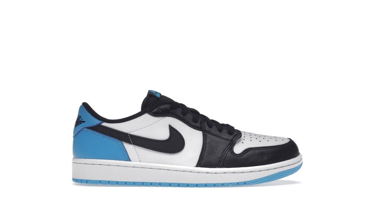 Jordan 1 Low OG Black Dark Powder Blue M