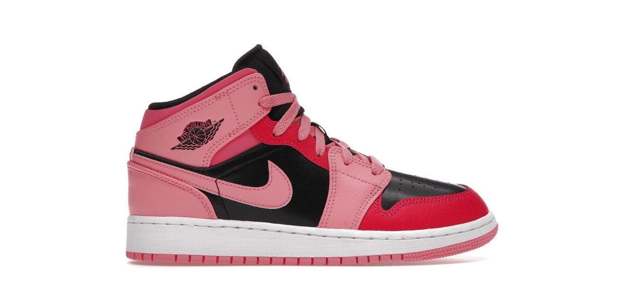 Jordan 1 Mid Coral Chalk GS