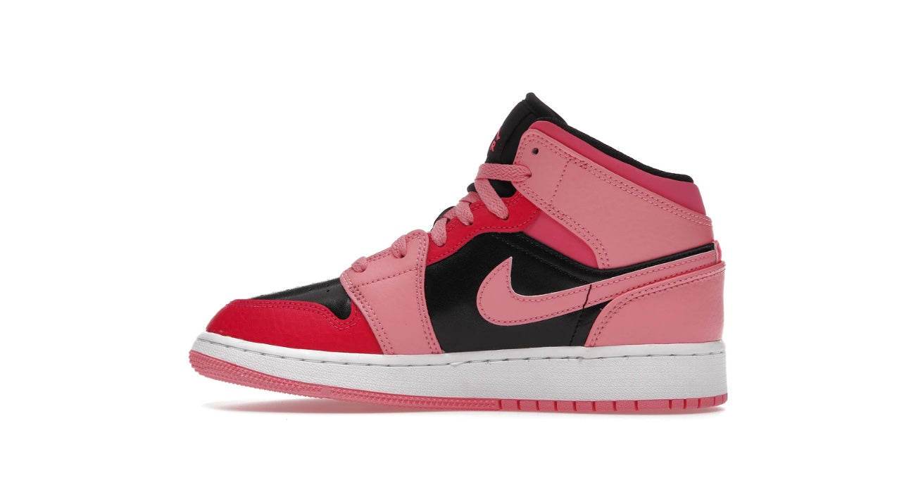 Jordan 1 Mid Coral Chalk GS