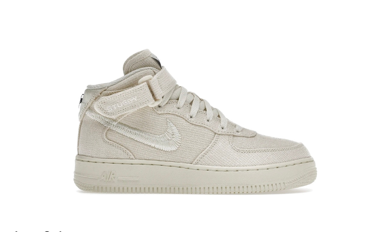 Nike Air Force 1 Mid Stussy Fossil M