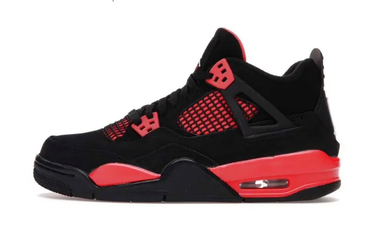 Jordan 4 Retro Red Thunder GS