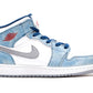 Jordan 1 Mid French Blue GS